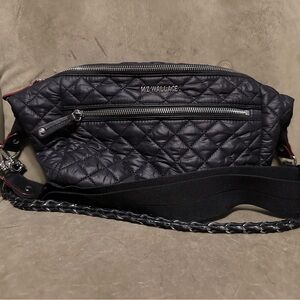 MZ Wallace Black Crosby Sling Bag